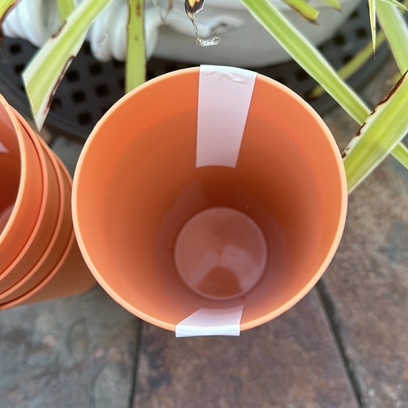 8 simply essential coral color 21.5 oz cups - Picture 2 of 2